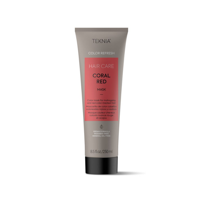 Lakme Teknia Coral Red Refresh Treatment 8.4oz (Runway) - Lakme | Available at Studio 360 Salon, Chatham, NJ