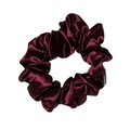 Large Silk Scrunchie - Bordeaux - Malliya