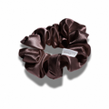 Large Silk Scrunchie - Hot Chocolate - Malliya