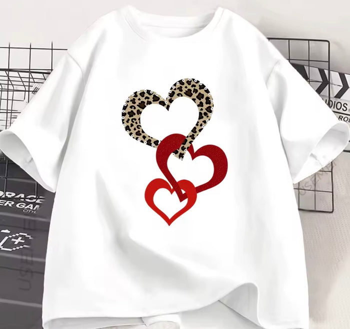 Leopard Heart T-Shirt