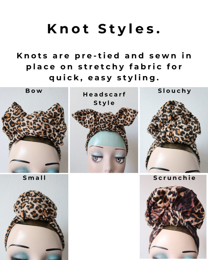 leopard headbands