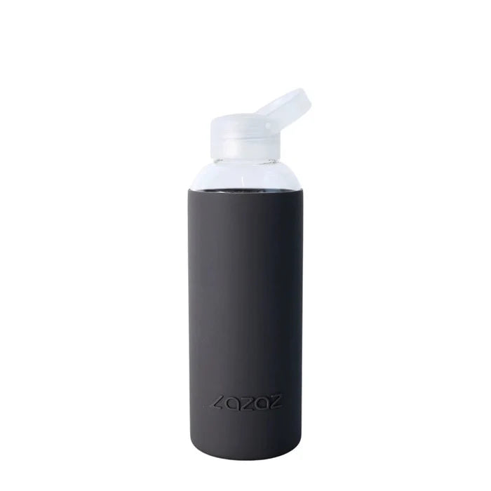 Lite Glass Water Bottle with Silicone Sleeve – 500ml