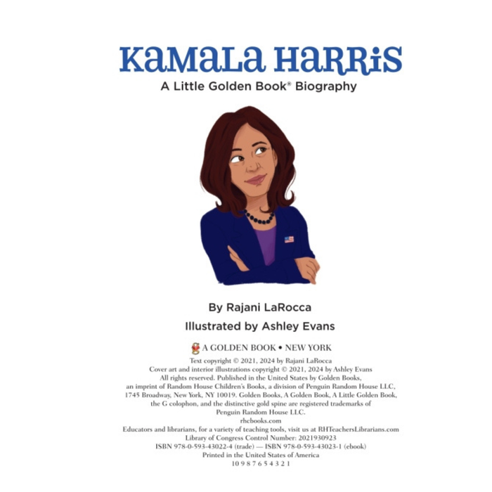 Little Golden Book Kamala Harris