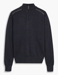 LOIS 3/4 Mock Neck MIGUEL Sweater | Navy