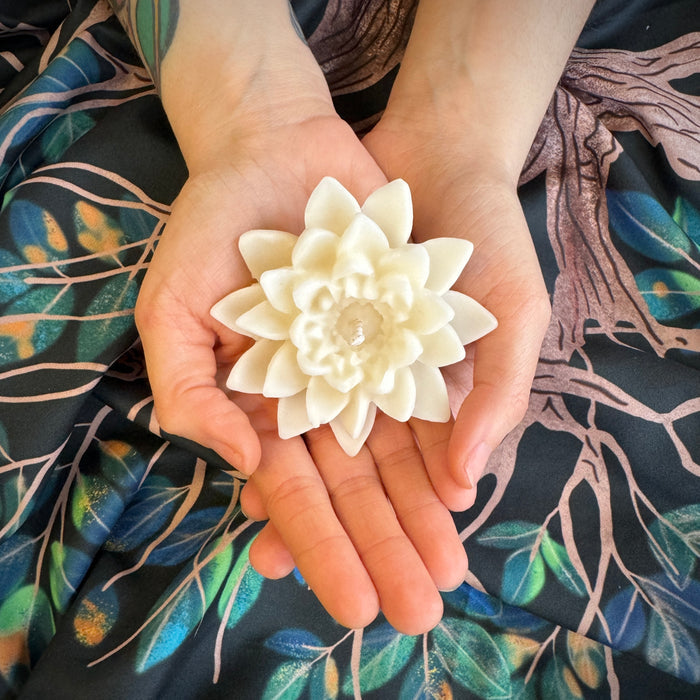 Lotus Flower Shaped Candles for the Water lover!