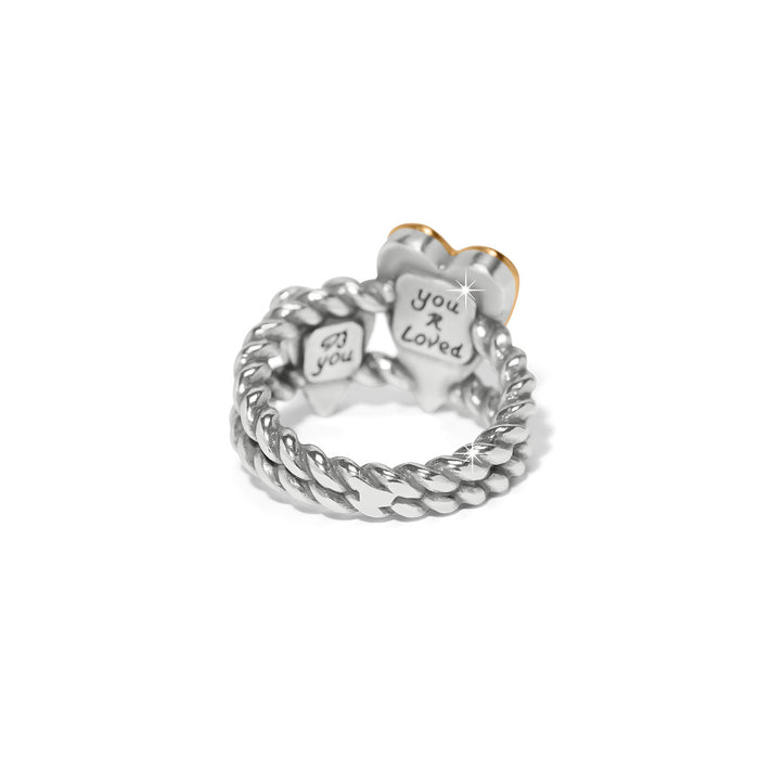 Love Messages You Are Loved Ring