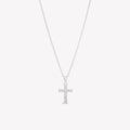 Luminous Cross Pendant-Silver