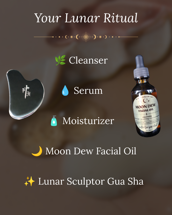 Lunar Sculptor Weighted Gua Sha