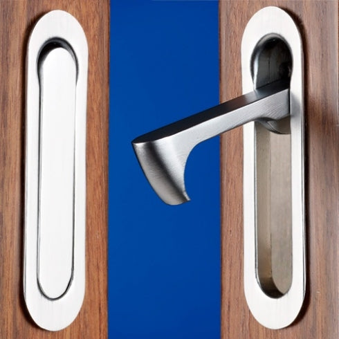 Madinoz Flush EP12 Edge Pull Handle Oval