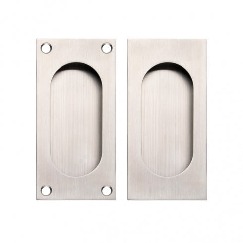 Madinoz Flush FP29 Pull Handle Rectangular Pair