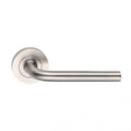 Madinoz L40 Leverset Door Handle Round Rose Curved