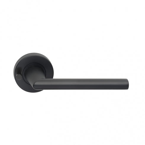 Madinoz Leverset Vision 888-8-PV Door Handle Round Rose Pair Privacy Button
