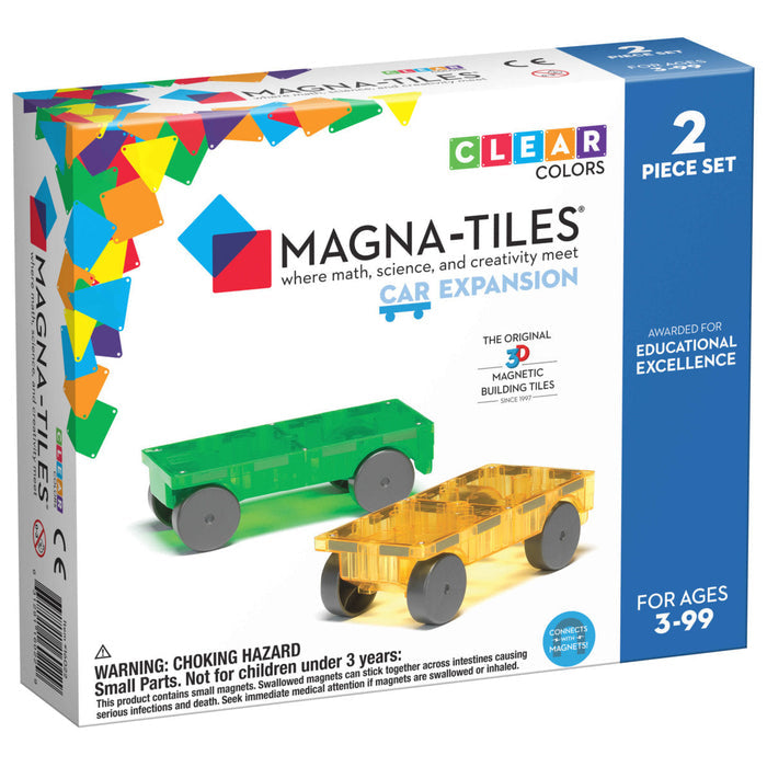 Magna-Tiles Cars 2-Piece Expansion Set
