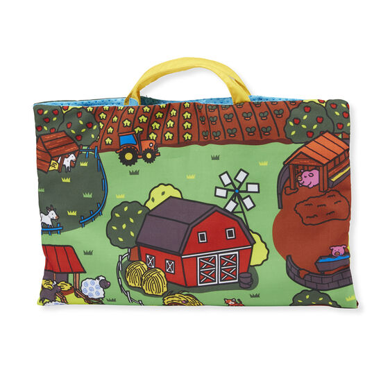 Melissa & Doug Take-Along Farm Play Mat