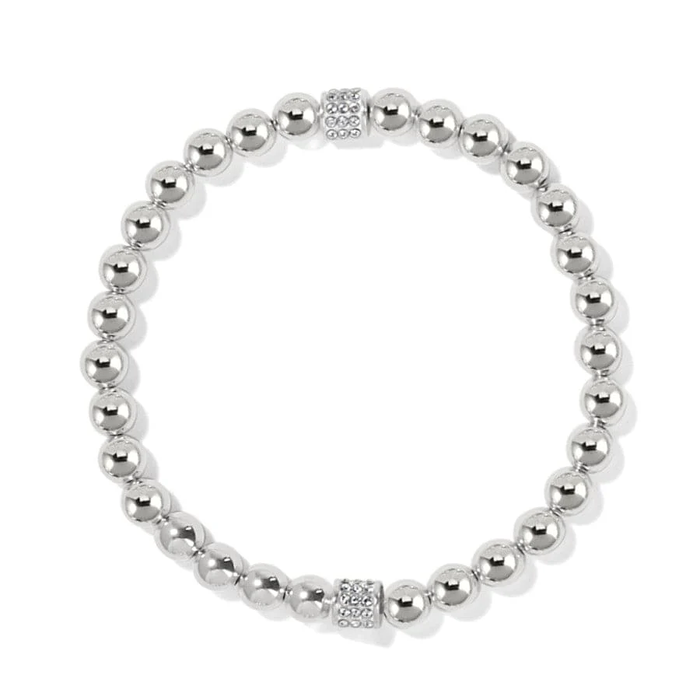 Meridian Petite Stretch Bracelet / Silver