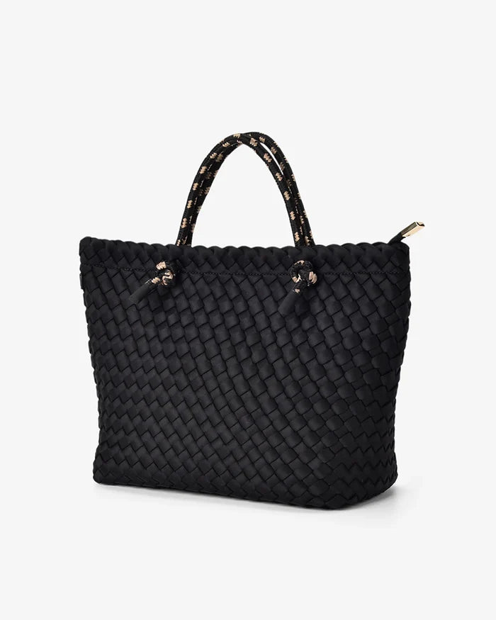 MICHIGAN TOTE | Black Neo Plait - Darling & Domain