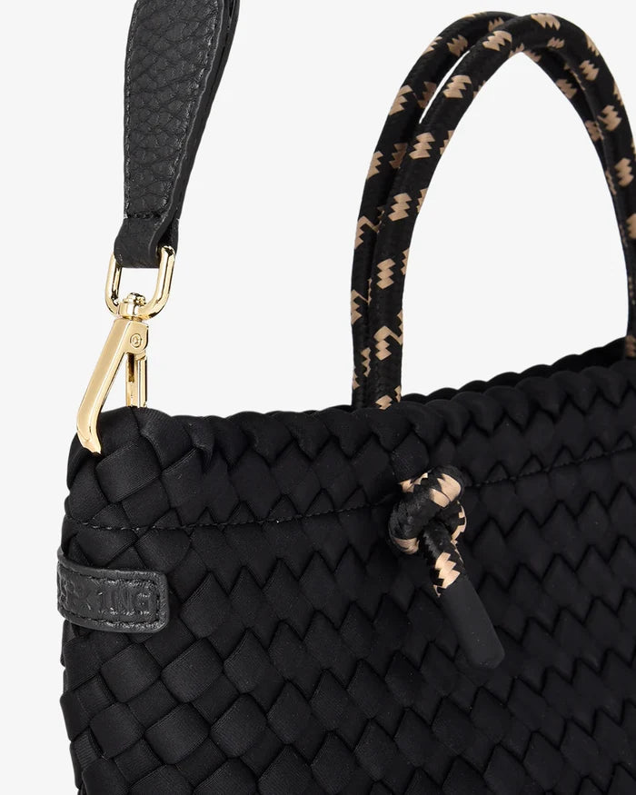 MICHIGAN TOTE | Black Neo Plait - Darling & Domain