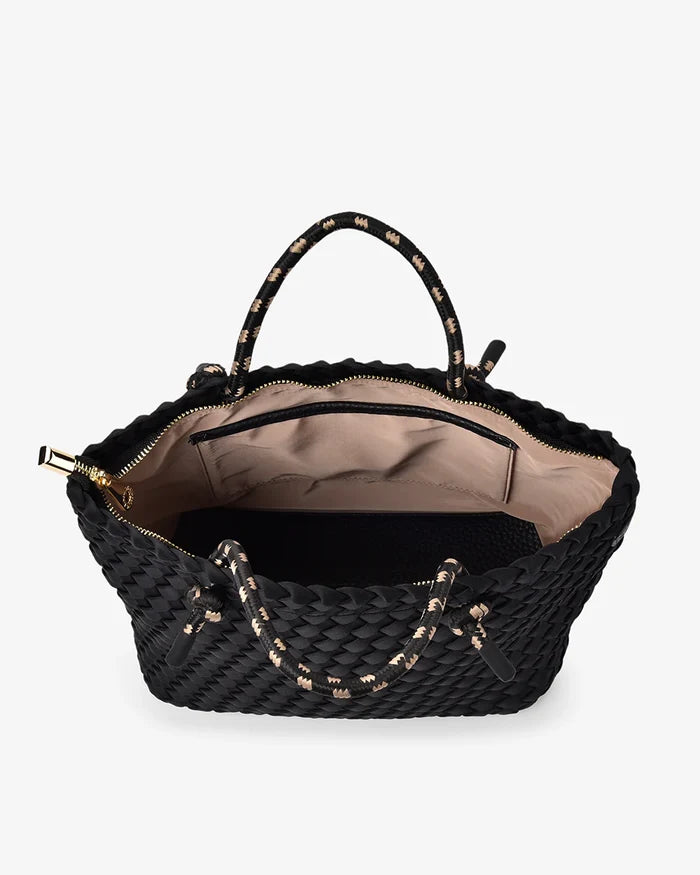 MICHIGAN TOTE | Black Neo Plait - Darling & Domain