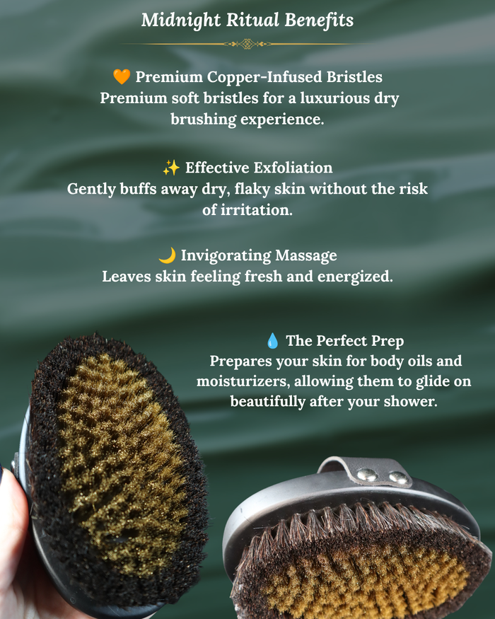 Midnight Ritual Copper Dry Body Brush