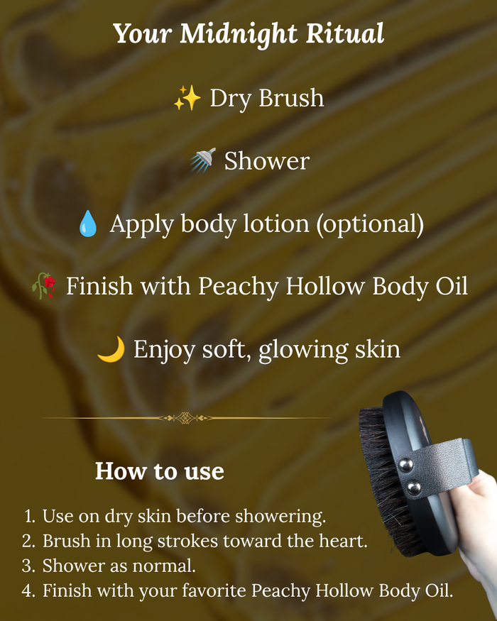 Midnight Ritual Copper Dry Body Brush