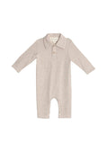 Millie Brothers Romper: Brown / 6M