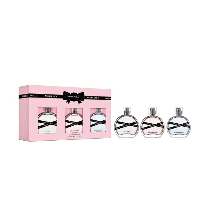 MISS SO...? Elegance Eau de Parfum Set 3 x 30ml