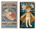 Maileg - Mouse In A Box - Big Brother - Superhero