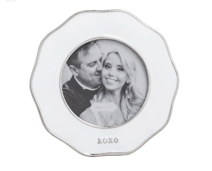 Mud Pie XOXO Mini Enamel Wedding Frame