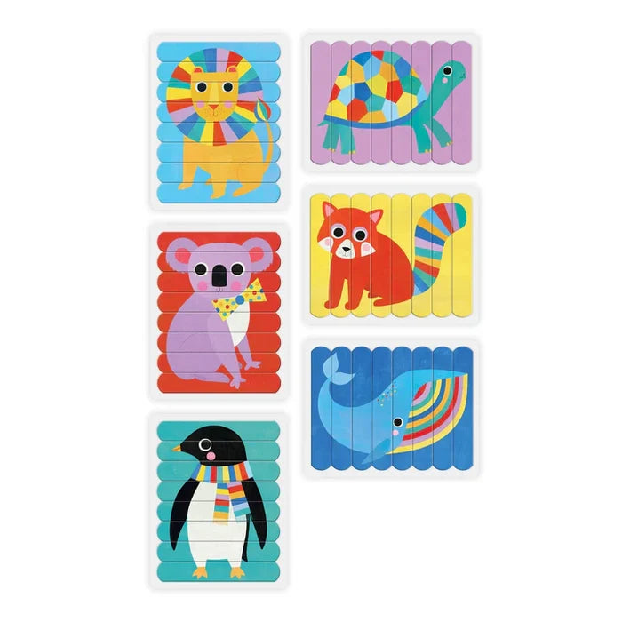 Mudpuppy Animals of the World Puzzle Sticks