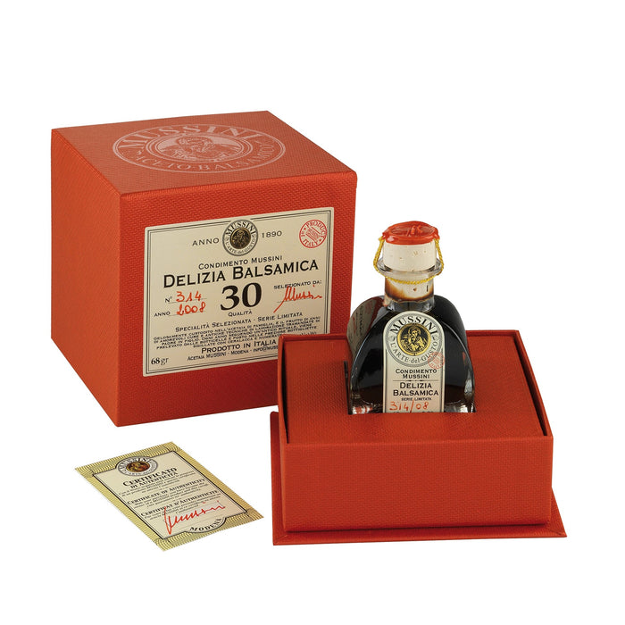 Mussini Balsamic Vinegar of Modena "30 Year" Delizia Balsamica 2.4 fl.oz