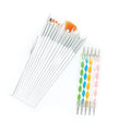Nail Art Brush and Dotting Kit - 20 pieces