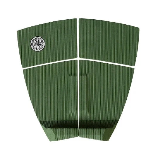 Octopus Nate Tyler IV surf tail pad in black with corduroy grip