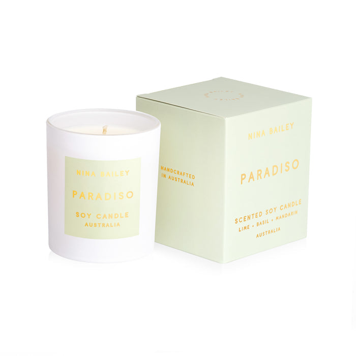 NINA BAILEY CANDLE in Paradiso from the amazing NINA BAILEY