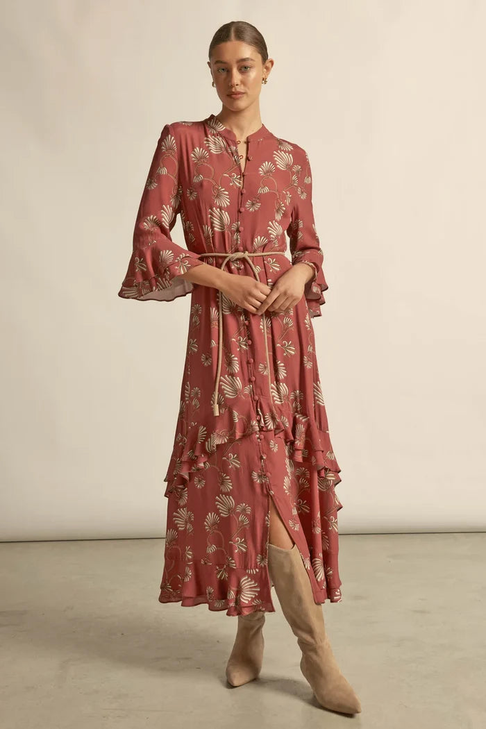 NOMAD DRESS in Berry Nouveau from Zoe Kratzmann