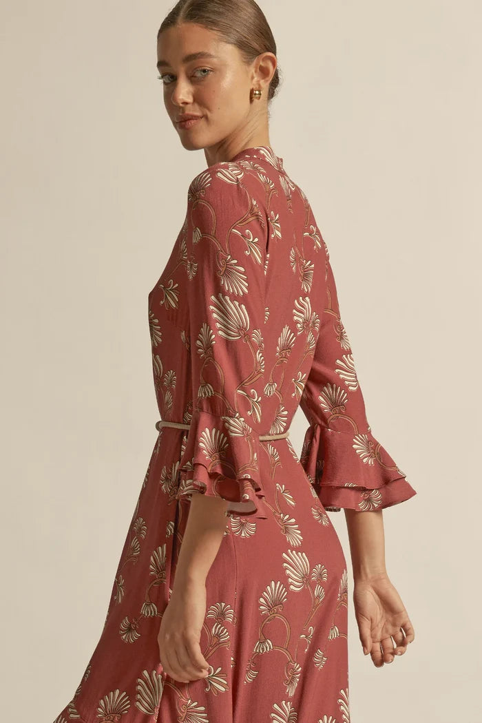 NOMAD DRESS in Berry Nouveau from Zoe Kratzmann