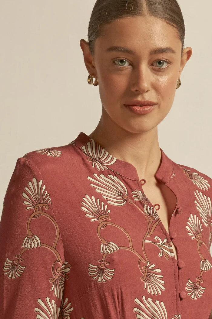 NOMAD DRESS in Berry Nouveau from Zoe Kratzmann