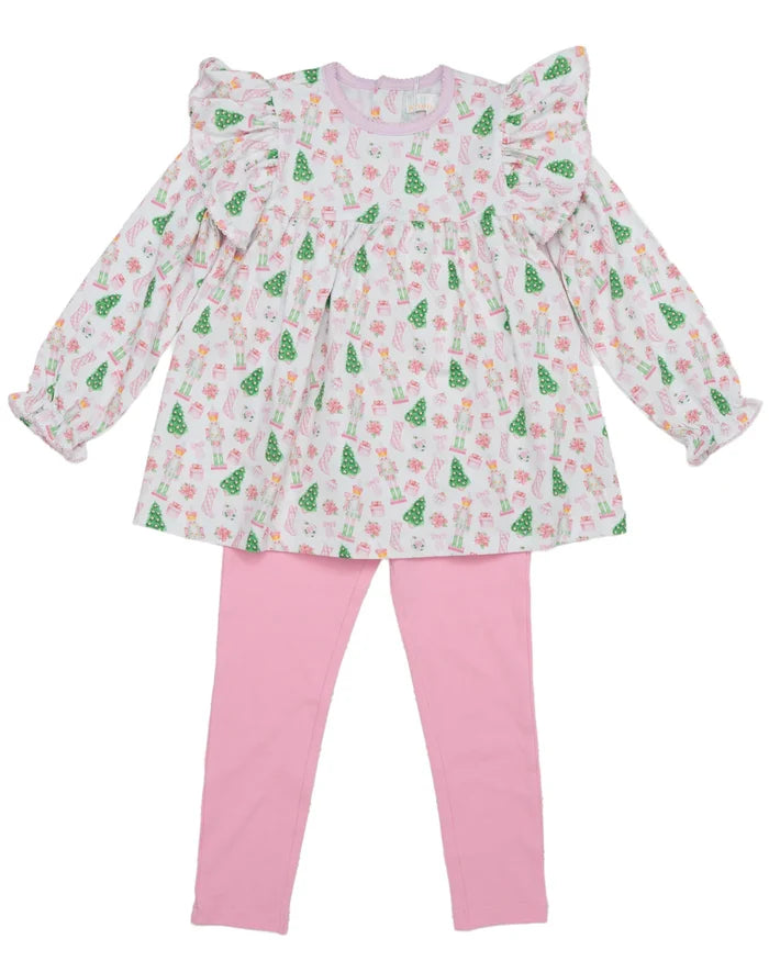 Nutcracker Christmas Legging Set