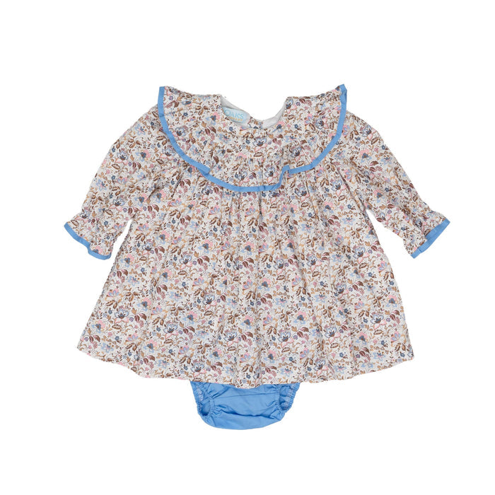 Oaks Blue Floral Bloomer Set