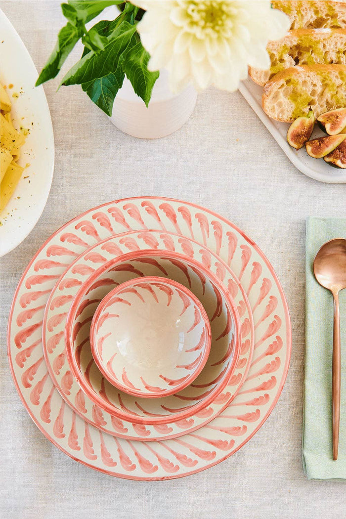HANDMADE CERAMICS GRANADA 4 - Pack | Pink - OLIVO AMIGO - A TASTE OF SPAIN - Living with Ivey