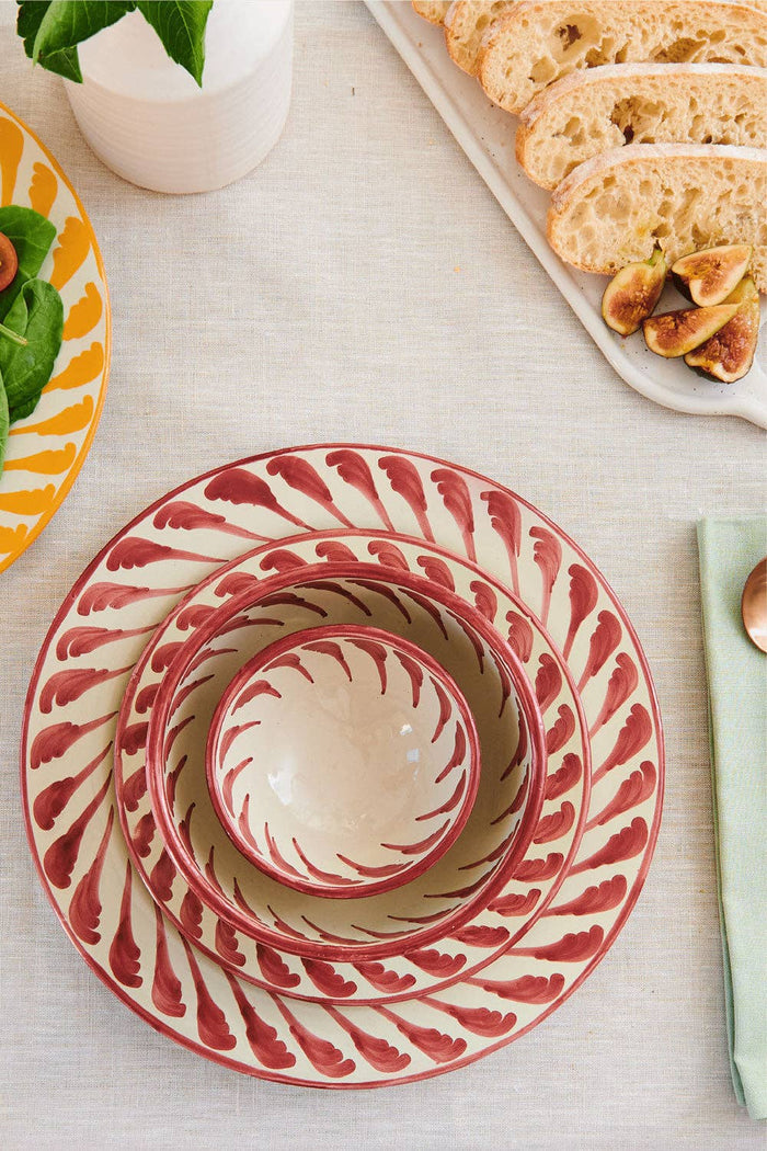 HANDMADE CERAMICS GRANADA 4 - Pack | Pink - OLIVO AMIGO - A TASTE OF SPAIN - Living with Ivey