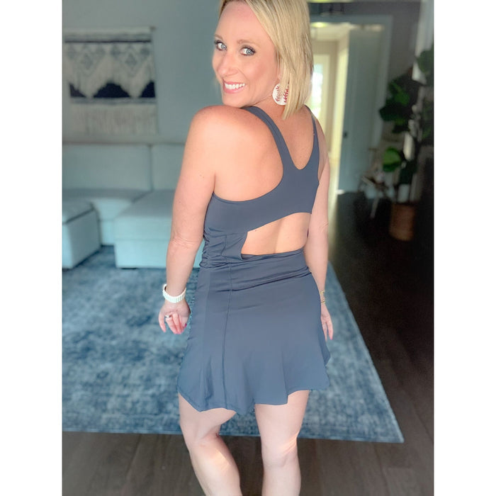On the Move Dress with Built-in Shorts