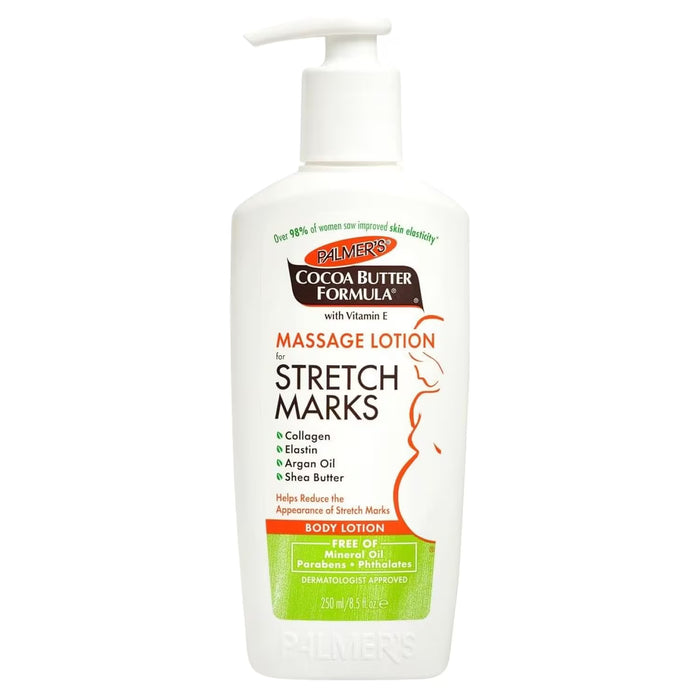 Palmer’s Stretch Marks Lotion with Collagen Elastin Argan Oil and Shea Butter, 8.5 oz - 12 Pack