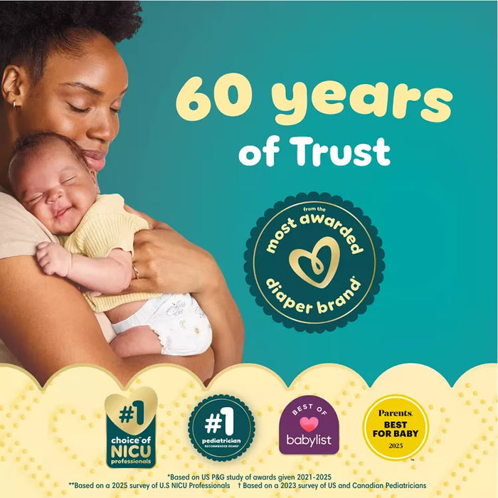 Pampers Swaddlers Sensitive Disposable Diapers, Size 2 - 84ct
