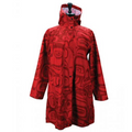 PANABO Rain Coat - Raven Transforming Red