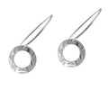 PANABO Silver Pewter Equilibrium Earrings - Petite