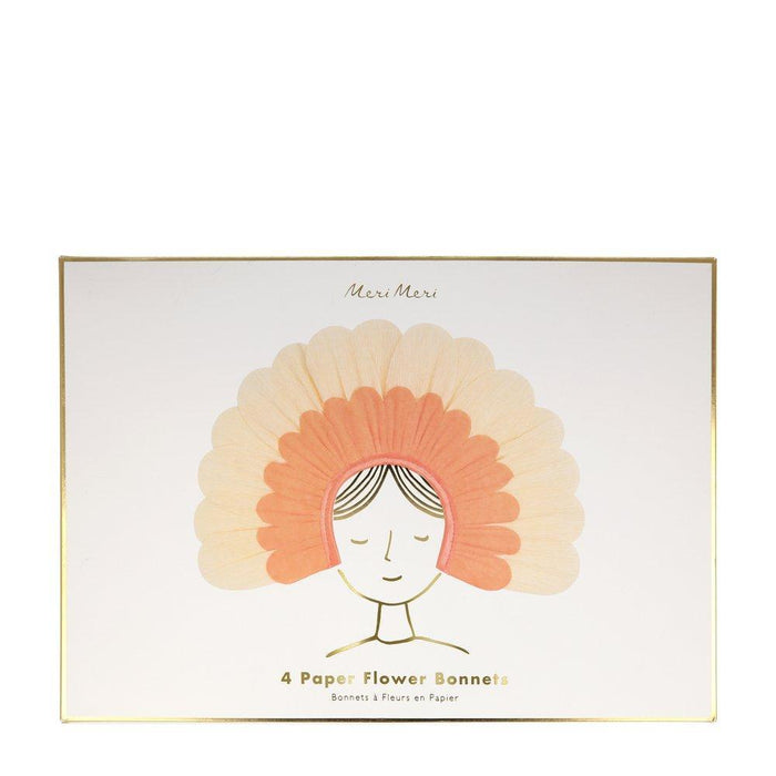 Paper Bonnet - Flowers