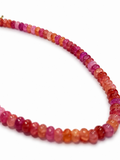 Peach Bellini Gemstone Necklace