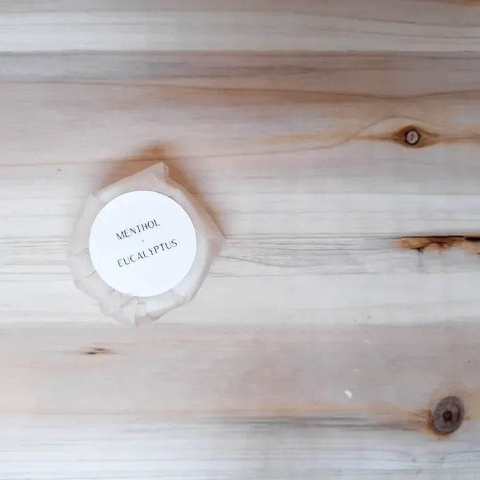 Pearl & Moss Shower Steamers | Menthol + Eucalyptus - Magnolia Lane co. Home + Garden + Gift