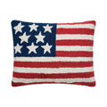 Peking Handicraft - USA Flag Hook Pillow