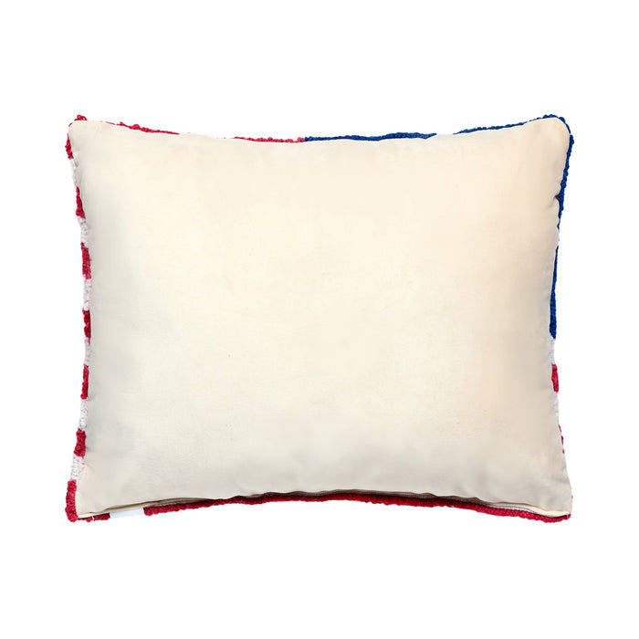 Peking Handicraft - USA Flag Hook Pillow